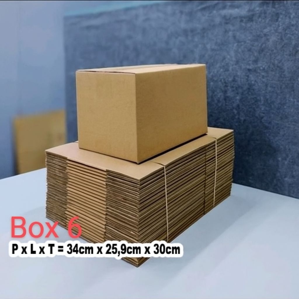 

BOX PEMPEK 6 COKLAT //DUS PEMPEK 6//KEMASAN MAKANAN