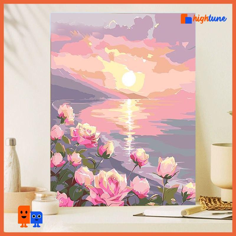 

HJK Hightune Paint By Number 30x40 Painting Kit Canvas Paint Kit Digital Aesthetic Kanvas Lukis