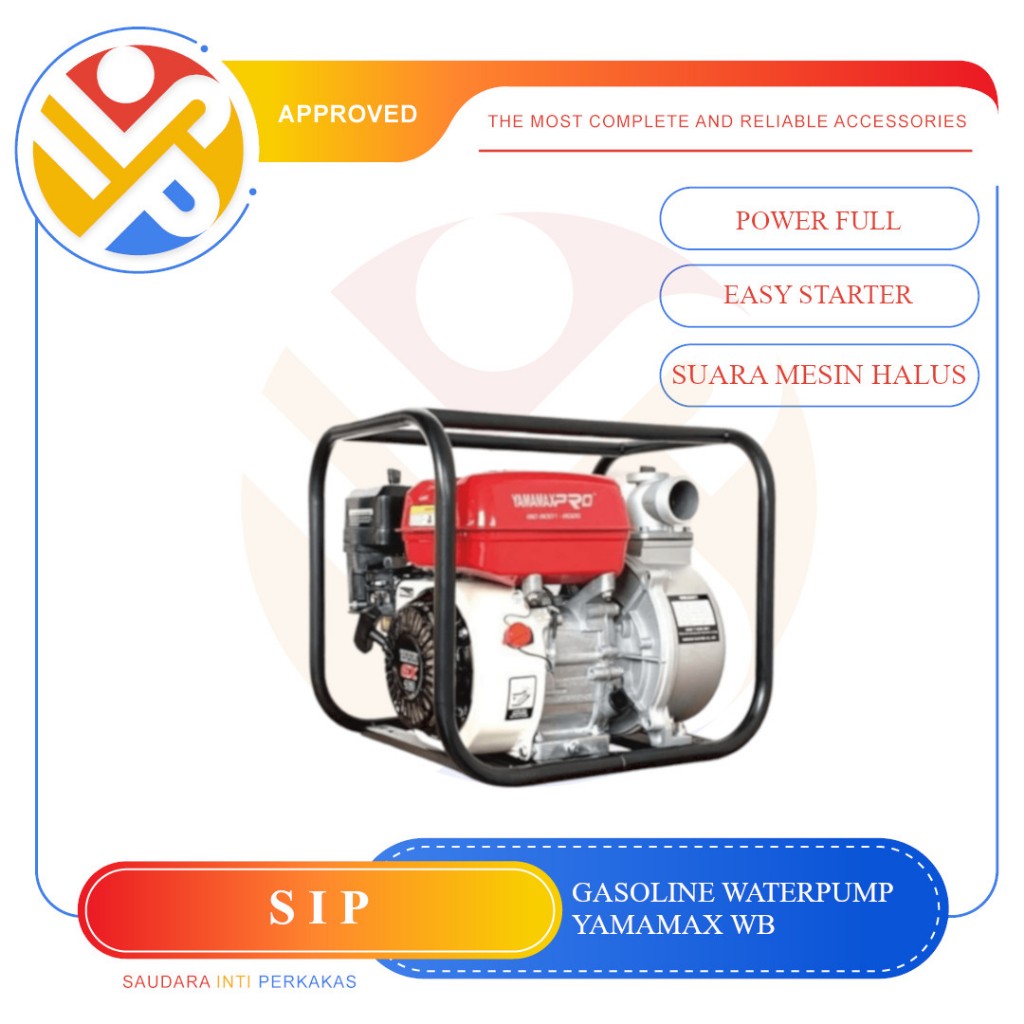 YAMAMAX PRO Pompa Air Alkon Sawah Irigasi 2 Inch 3 Inch Gasoline Water Pump WB 20 XT 30 XT