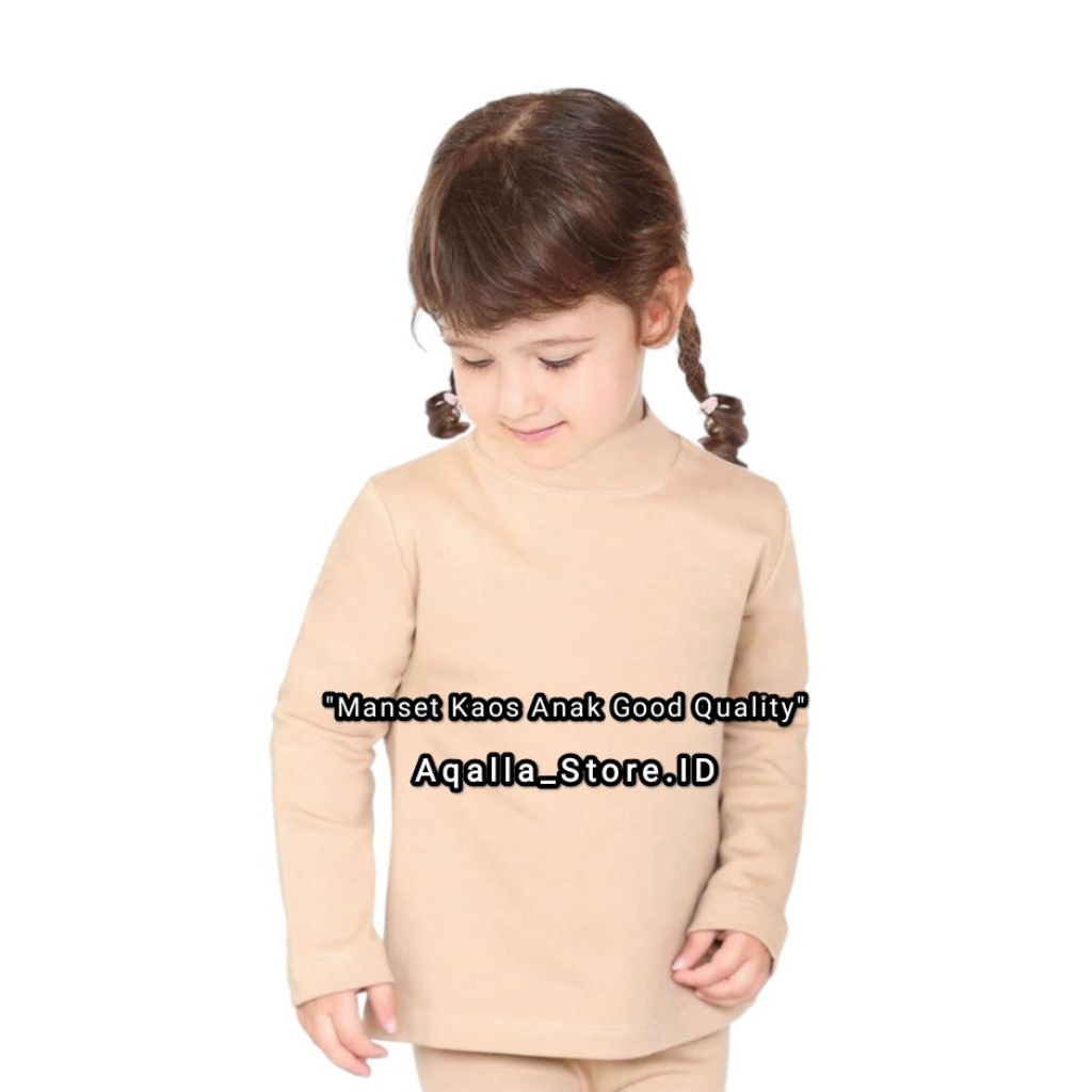 Manset Kaos Anak Perempuan/Manset Anak Laki-Laki/Manset Baju Anak UNISEX