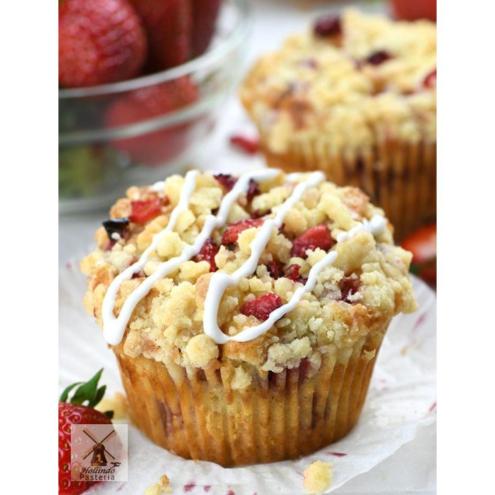 

Strawberry Cream Cheese Muffins (4 muffins /pack)