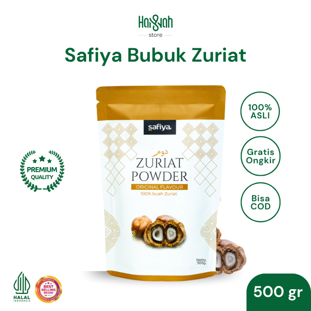 

Serbuk Zuriat Safiya 500 Gram Bubuk Zuriat Doum Promil