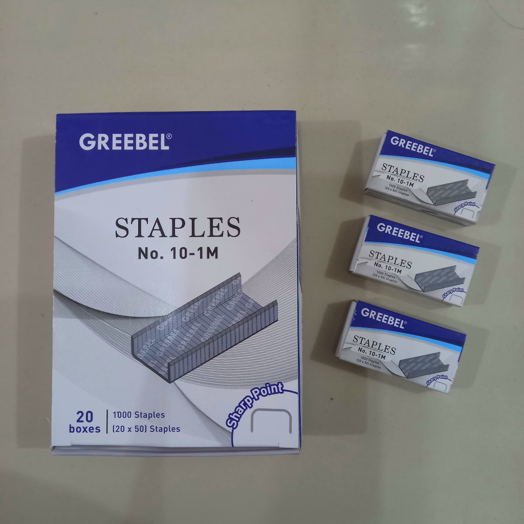 

Isi Staples Greebel No.10-1M ( Pak ) [ Original ]