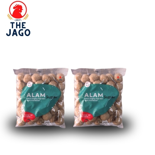 

Baso Alam Super Bi Isi 50 Butir - Bakso Homemade Kenyal - Untuk Kuah & Goreng