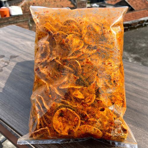 

Basreng Pipih Bulat Koin Pedas Daun Jeruk 1kg
