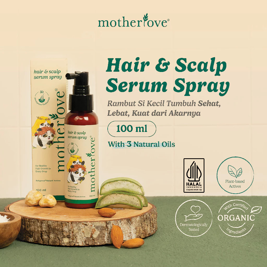 Motherlove Hair & Scalp Serum - Serum Penumbuh Rambut Anak