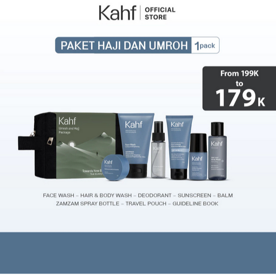 Kahf Hajj and Umrah Package Moisturizing