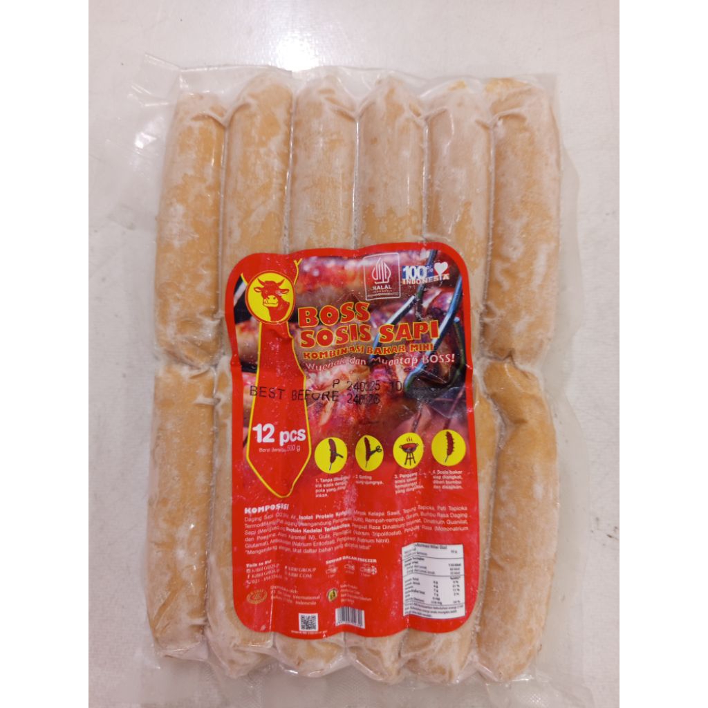 

BOSS sosbak mini ori isi 12