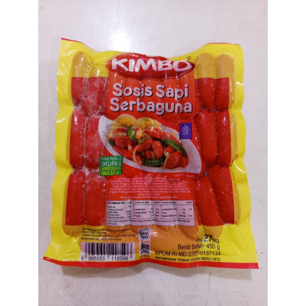 

kimbo sosis serbaguna 450gram
