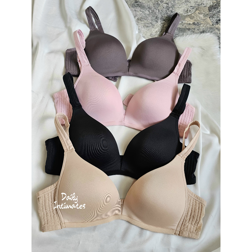 Playtex Bra Push-Up Tanpa Kawat Nyaman Dipakai Busa Tebal