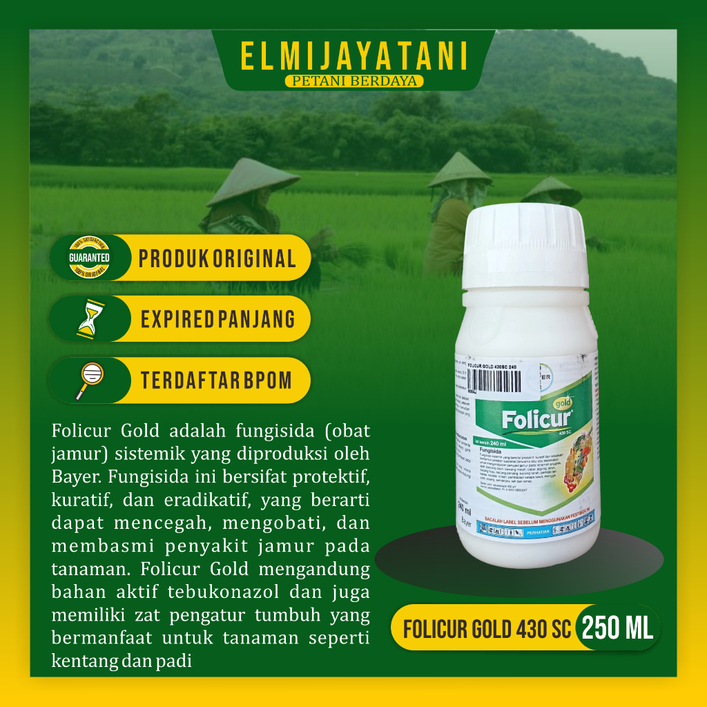 FOLICUR GOLD 240 ML ORIGINAL