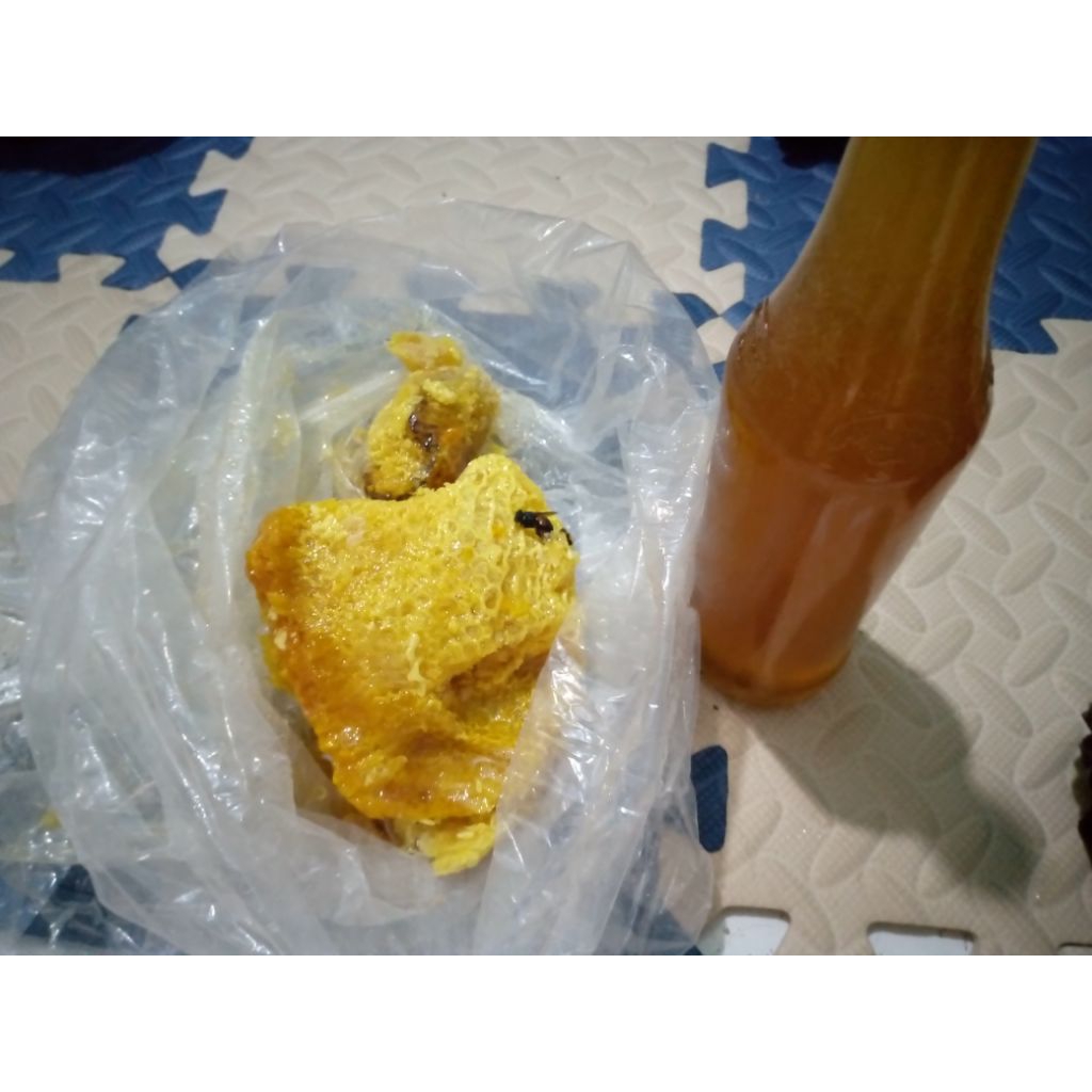 

Madu murni dengan sarang nya 1kg