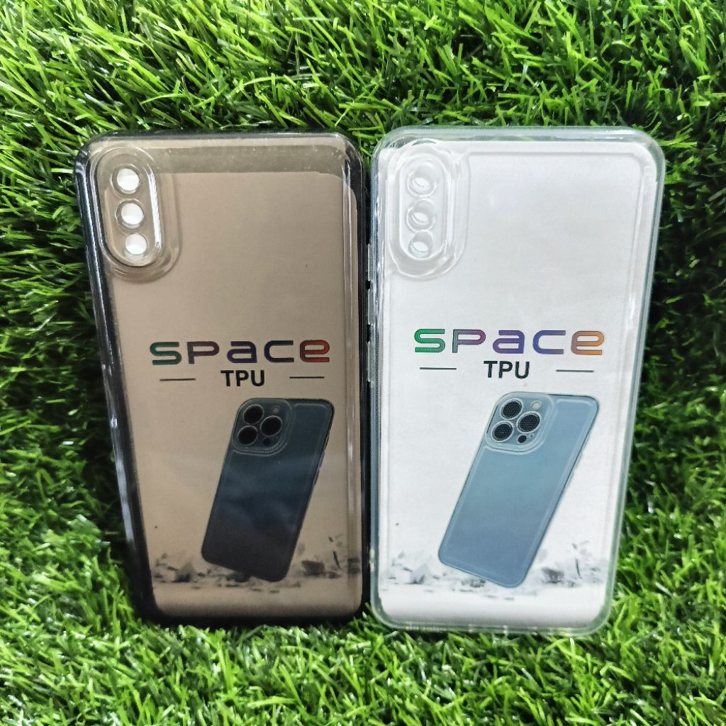 SoftCase Clear Vivo Y91C Y1S Silikon Bening Transparan Space Pelindung Belakang hp