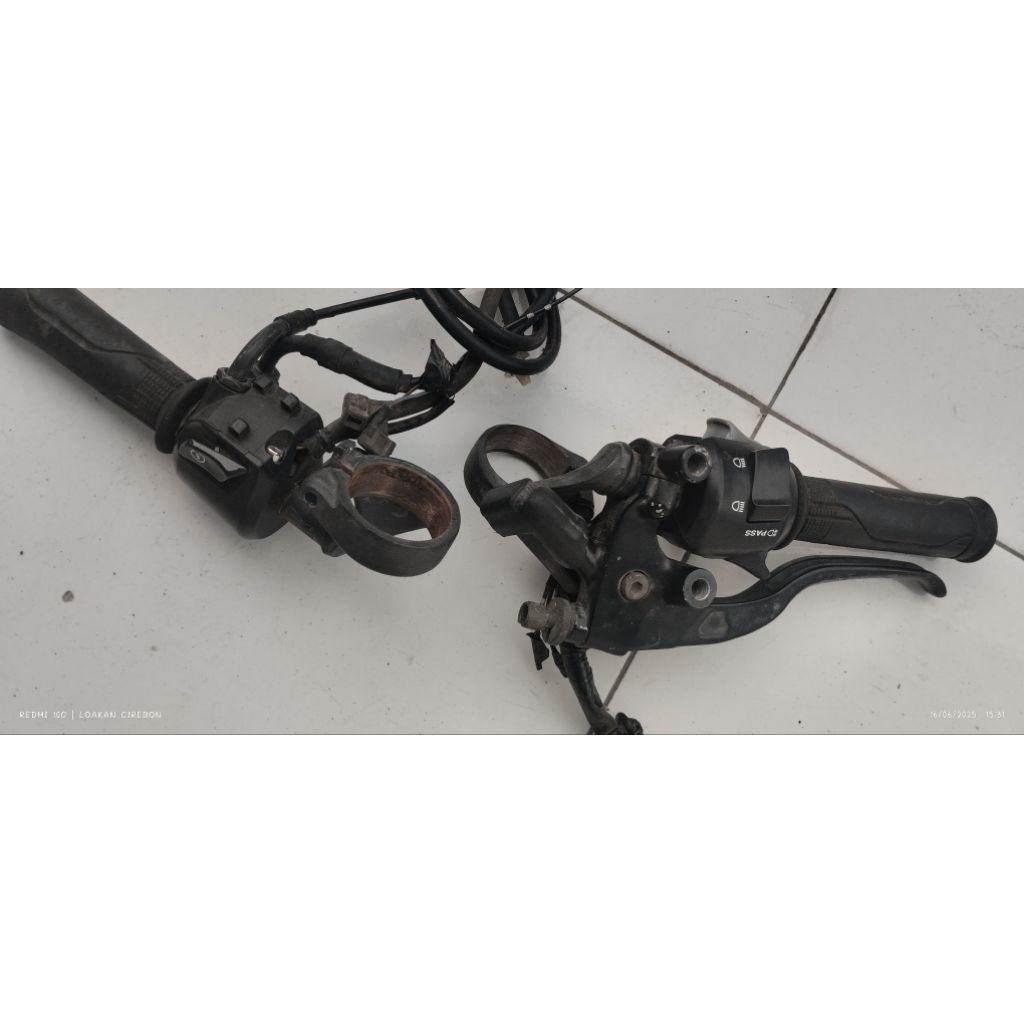 Stang stir set Holder kanan kiri dan dudukan kopling CBR150R LED Th2021