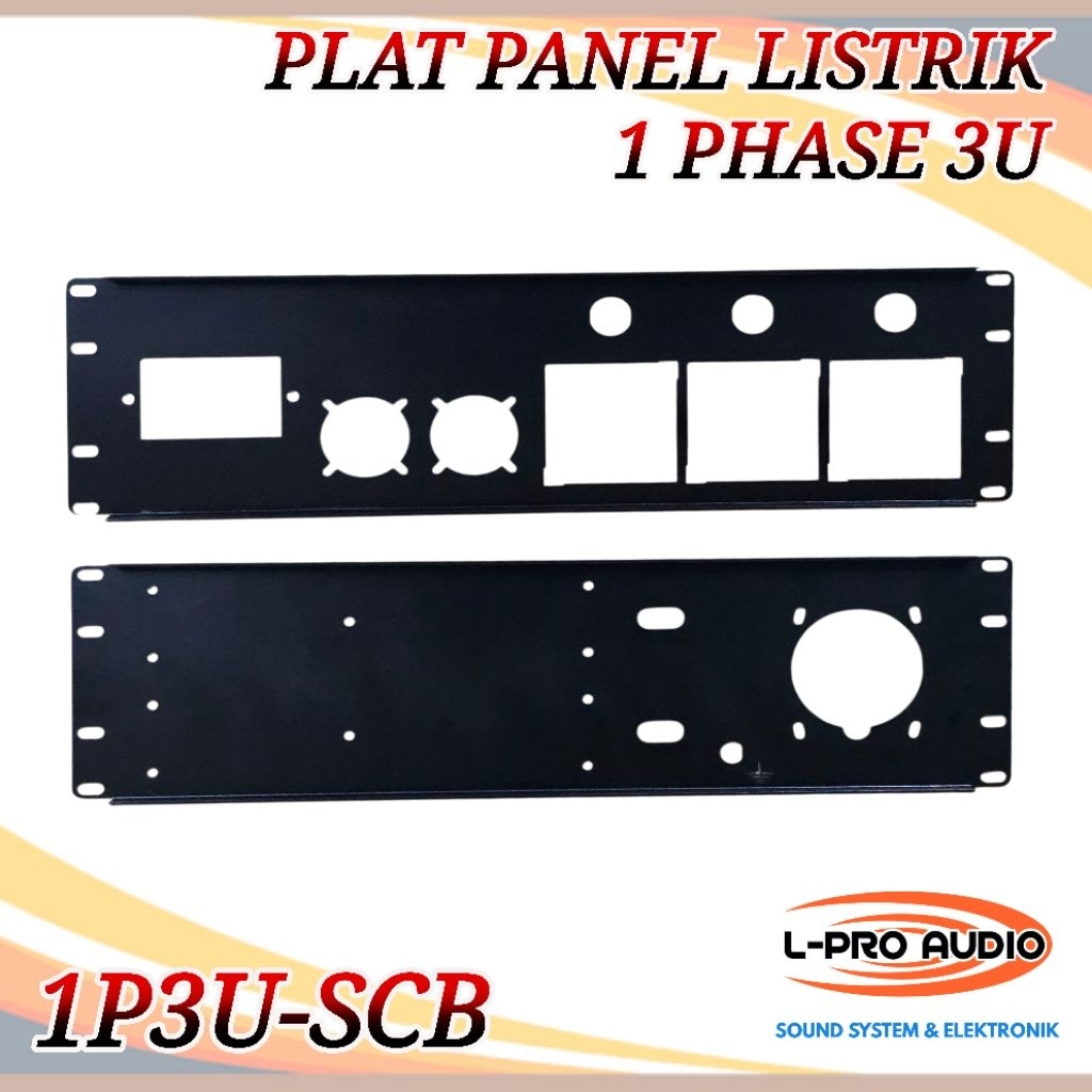 Ready Plat panel jenset 1 phase 3U dan 2U depan dan belakang 1P2U 1P3U besi laser cutting cat oven