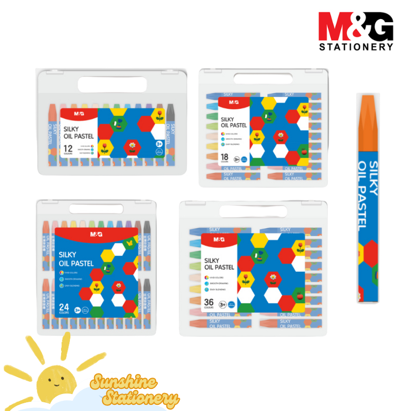 

[SET] M&G Silky Oil Pastel Krayon