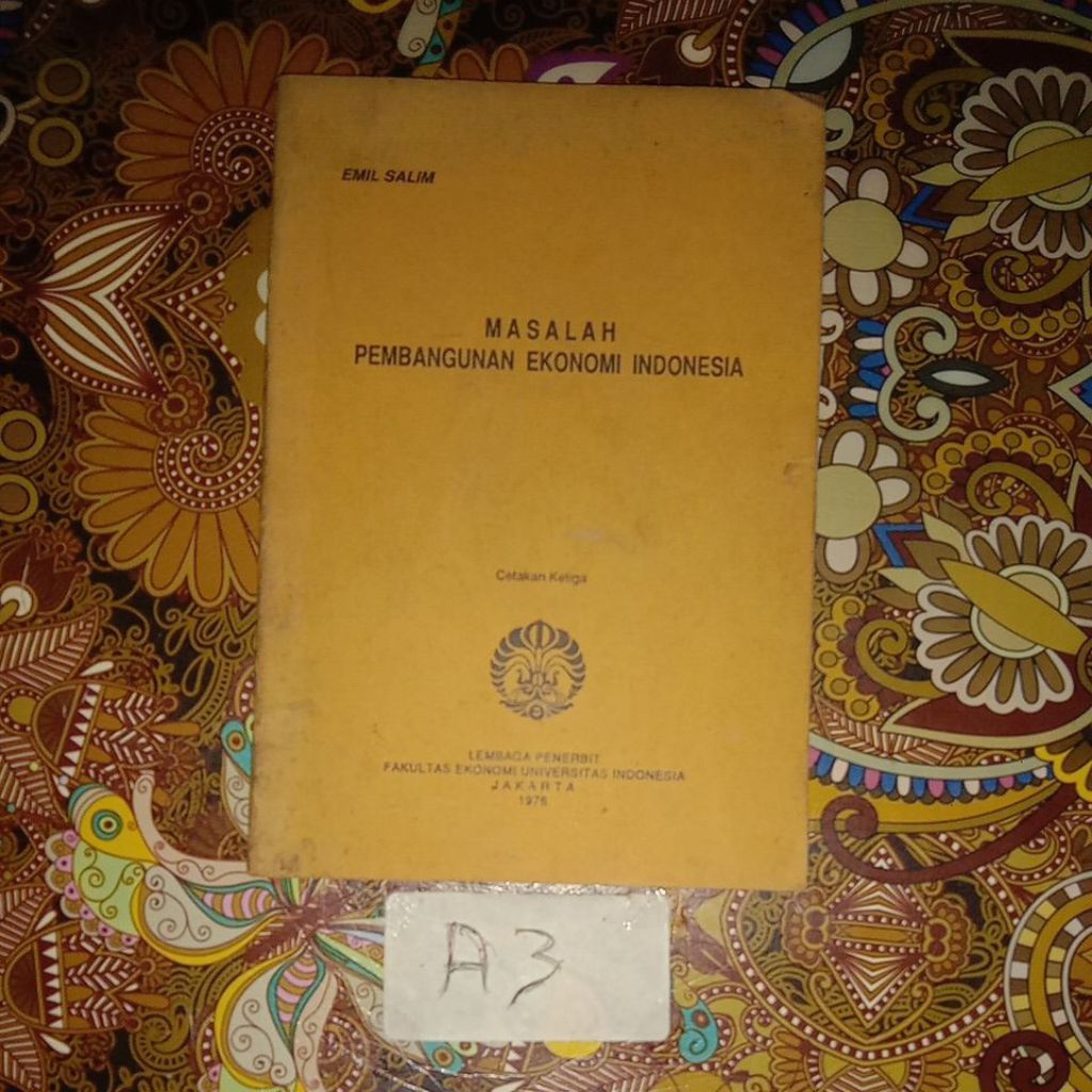 BUKU PEMBANGUNAN EKONOMI INDONESIA