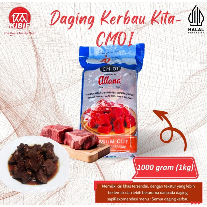 

Daging Kerbau 1kg