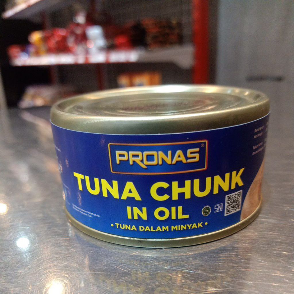 

pronas tuna chunk in oil ikan tuna dalam minyak