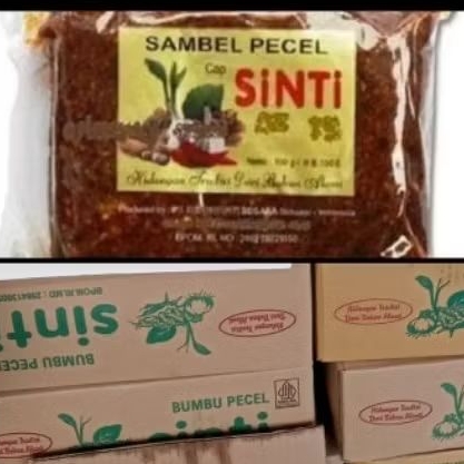 

Sambel pecel sinti 1dus 100gx60bks