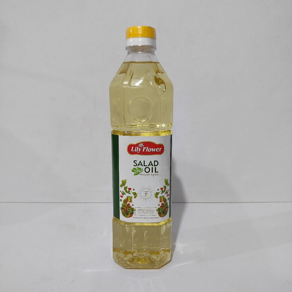 

Lily Flower Salad Oil 1L - Minyak Salad Lilyflower Soybean Oil Minyak Kedelai