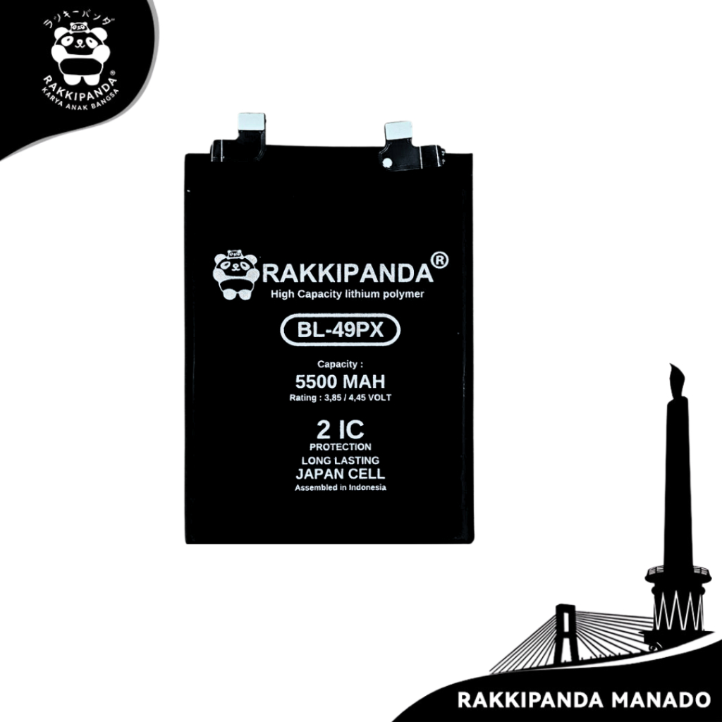 RakkiPanda Baterai HP BL-49PX Infinix Note 30 Pro X678B / GT 10 Pro X6739 / Zero 30 4G / Zero 30 5G