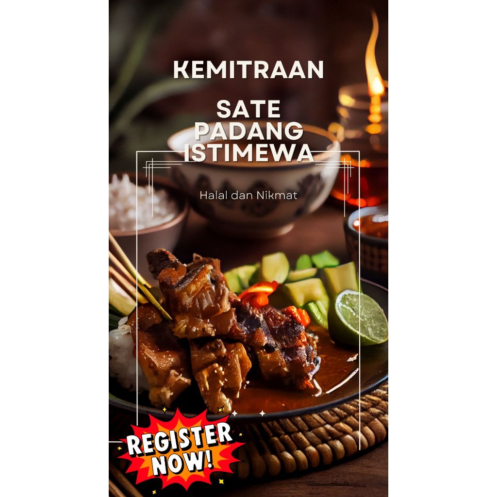 

Paket Usaha/ Kemitraan Sate Padang Spesial
