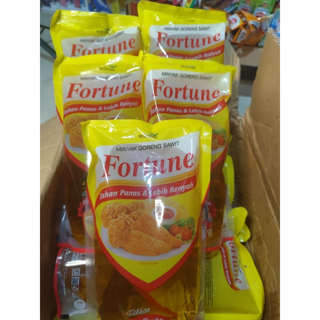 

Minyak goreng Fortune Reffil 5 L (1 L x 5 pcs)