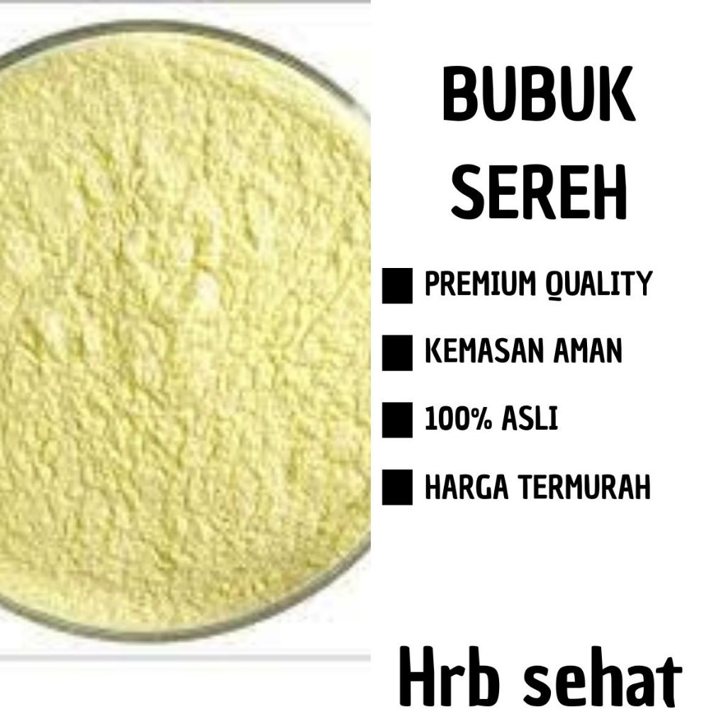 

50 GRAM BUBUK SEREH ASLI