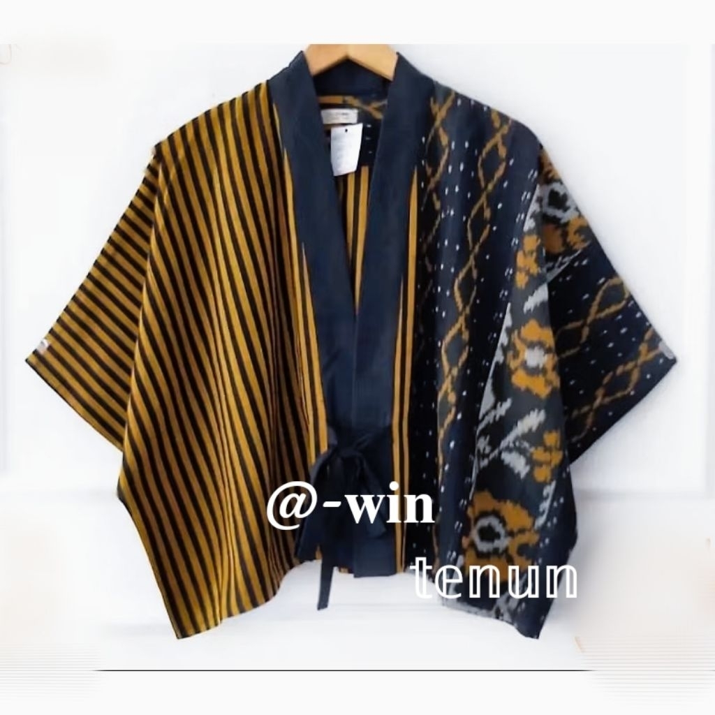 OUTER TENUN WANITA MOTIF SOCKET TENUN ATASAN WANITA ETHNIC SUMBA ATASAN KERJA MODERN
