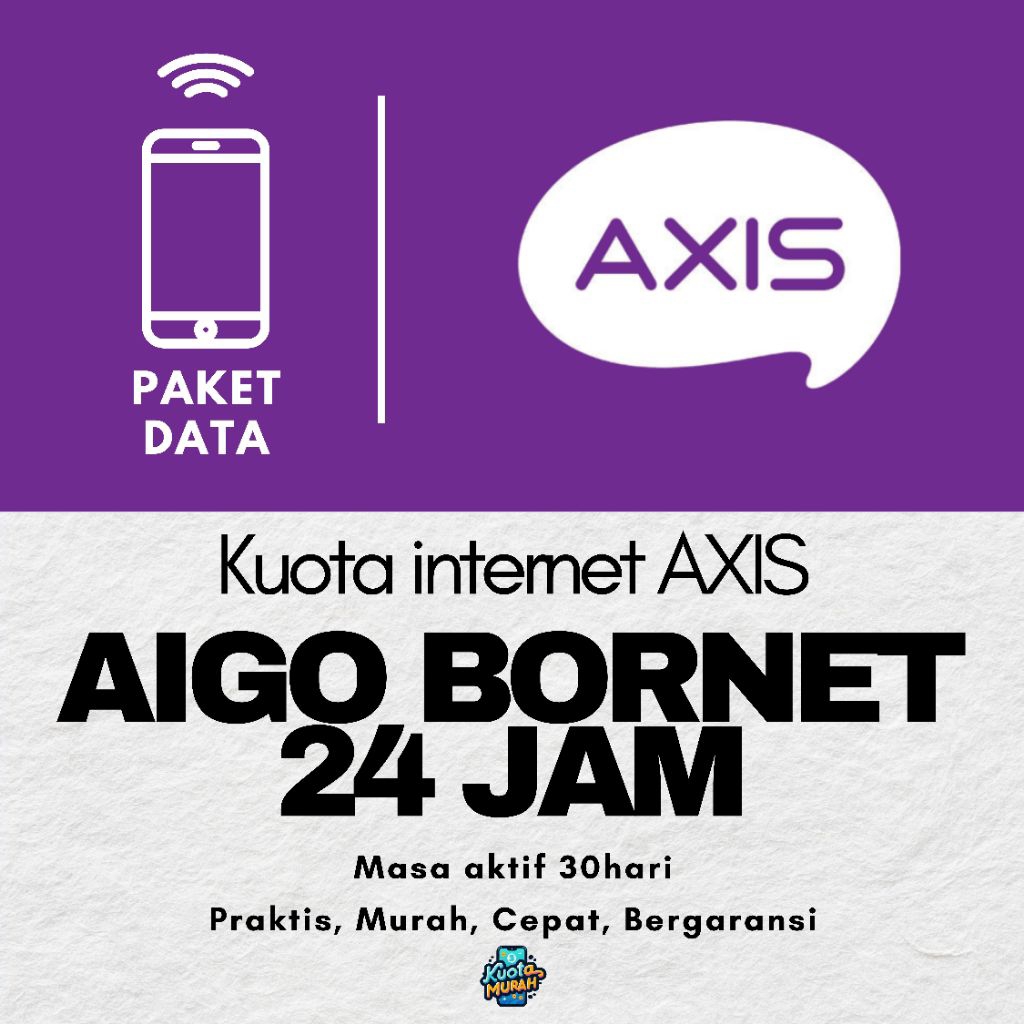 PAKET DATA AXIS AIGO BORNET
