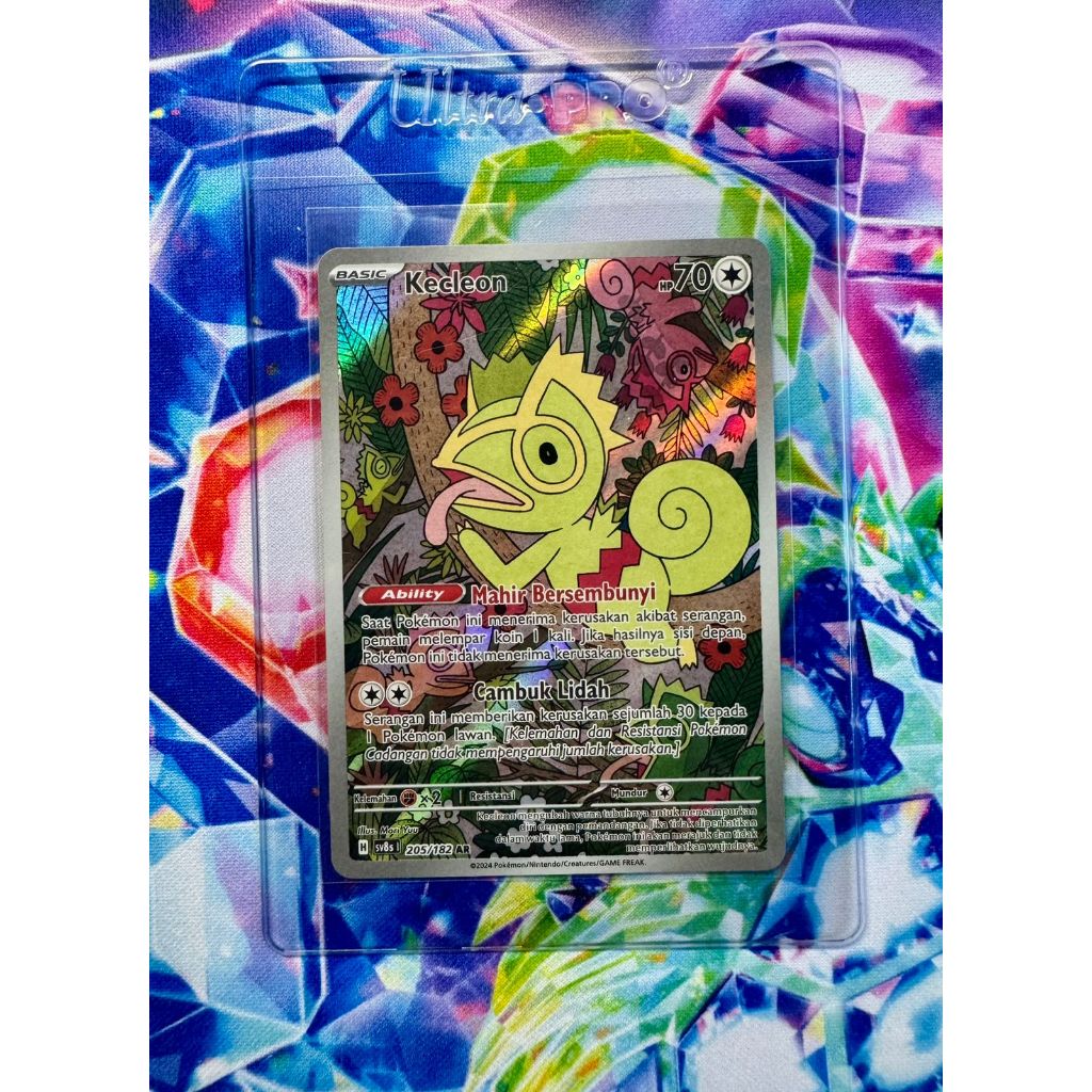 Kecleon 205/182 AR - SV8s - Pokemon TCG Indonesia