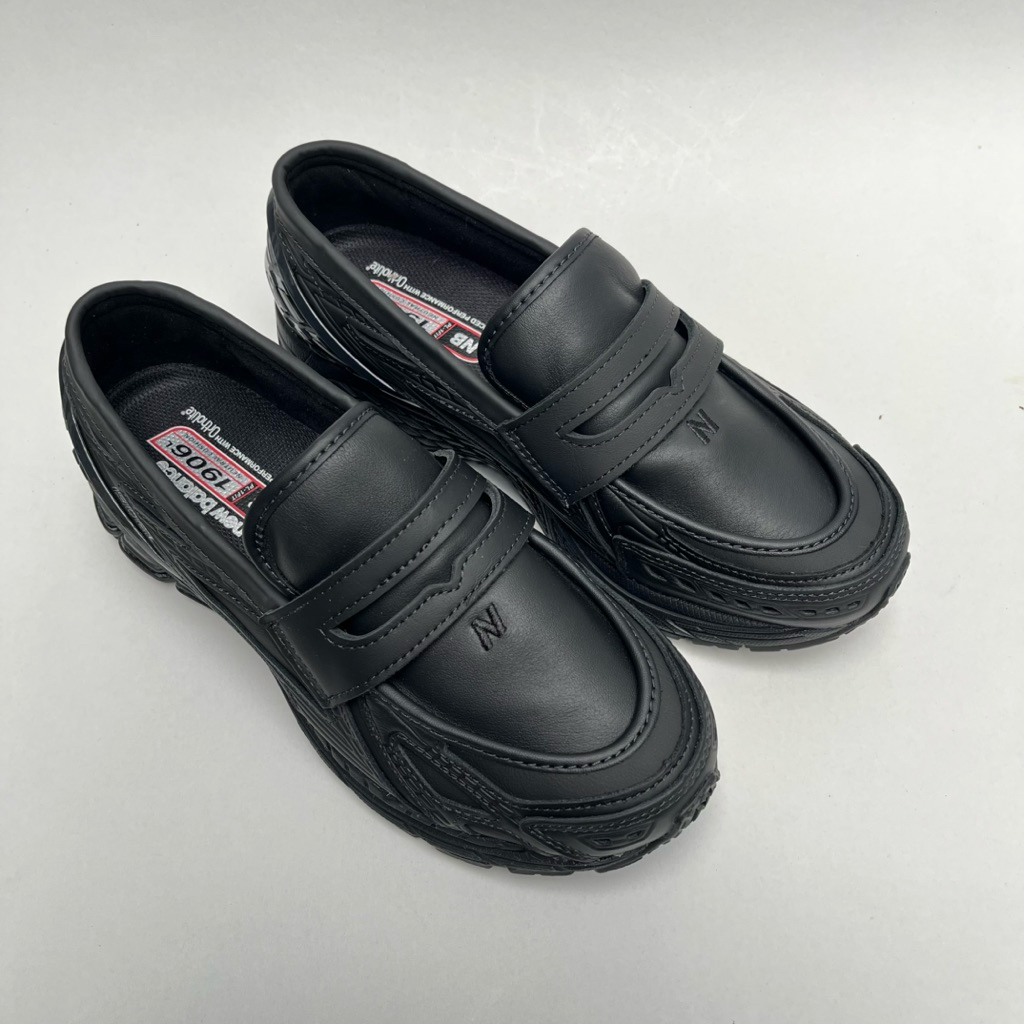 Sneakers - 1906L Loafer Black Leather U1906LBN 1906 L (Sepatu)