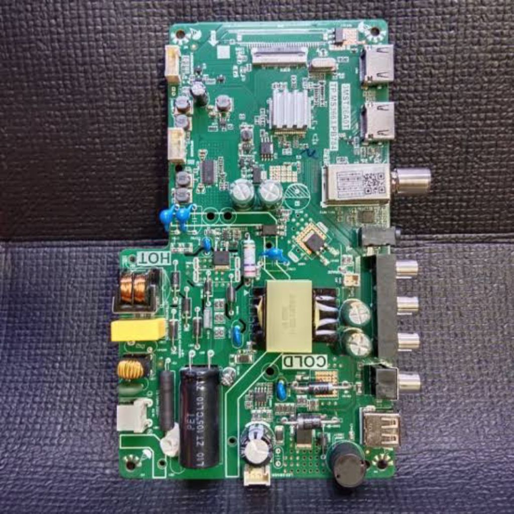 MAINBOARD MB TV LED TCL L32D3000B SOKET KECIL DIGITAL
