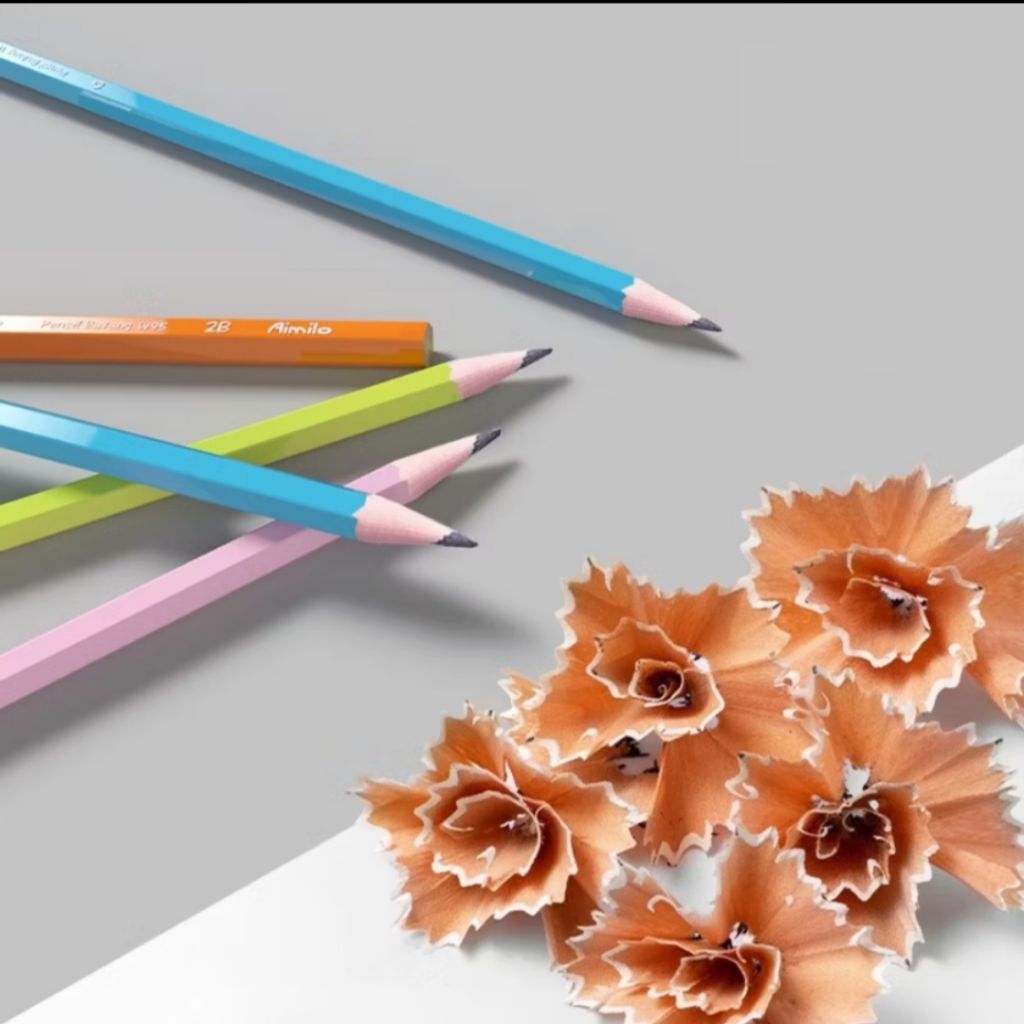 

Aimilo Pensil 2B Graphite Pencil / Alat Tulis Sekolah