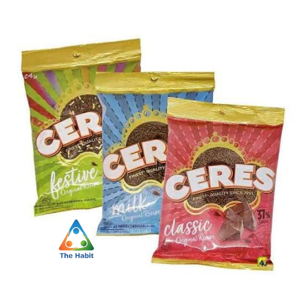

(The Habit) Ceres Meses Classic / Milk / Festive 200 gram / Ceres Pouch 500 gr