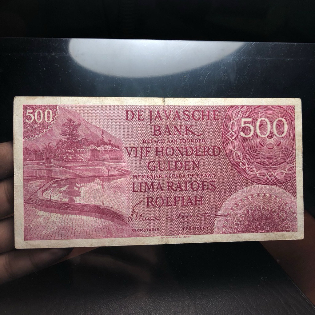 Uang Kuno 500 Federal 1946 Asli