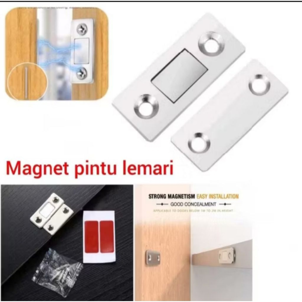 Magnet pintu lemari 1 set | magnet pintu rumah | magnet penutup laci