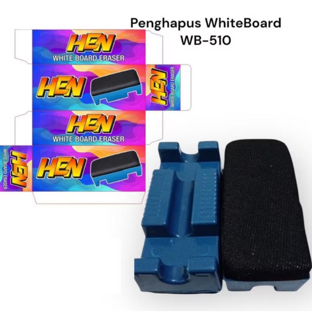 

Termurah Penghapus papan tulis HEN whiteboard bisa taruh spidol | Penghapus Whiteboard