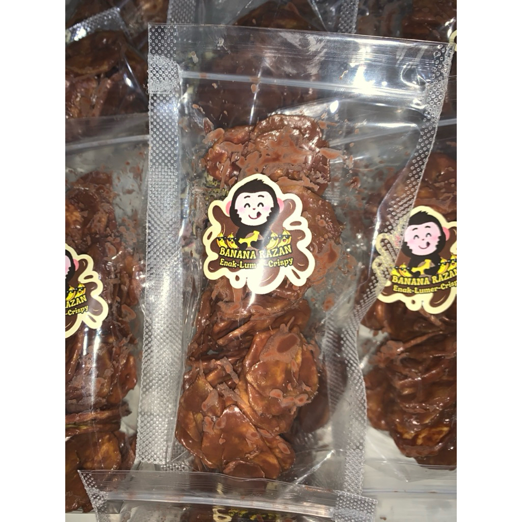 

KeripikPisang Kepok Coklat lumer 35gr