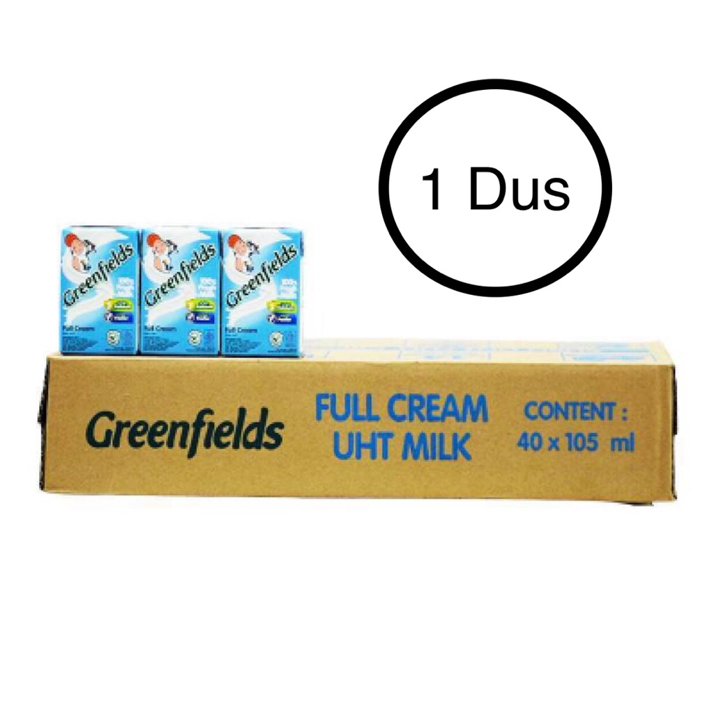 

Greenfields Susu UHT 105ml Full Cream/Coklat (1 karton)