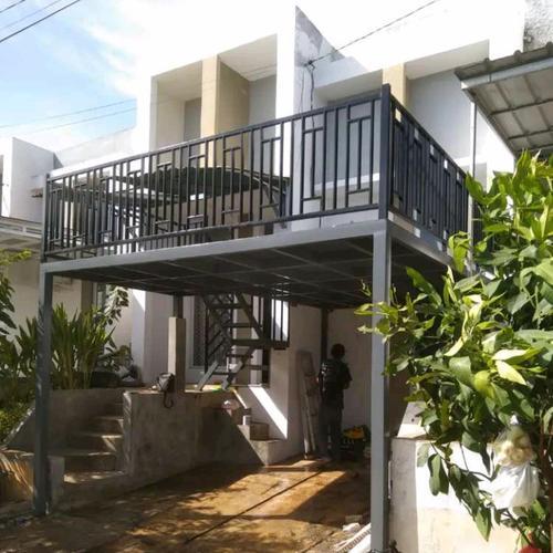 Mezzanine Outdoor/Kanopi Balkon Mezzanine Lantai Dua/Mezzanine Dak Lantai Dua