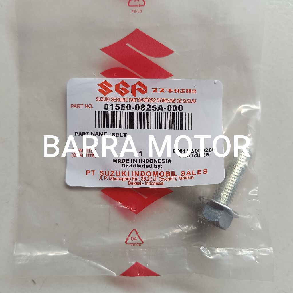 Baut Pipa Leheran Knalpot Satria Fu Fi Injeksi Original SGP