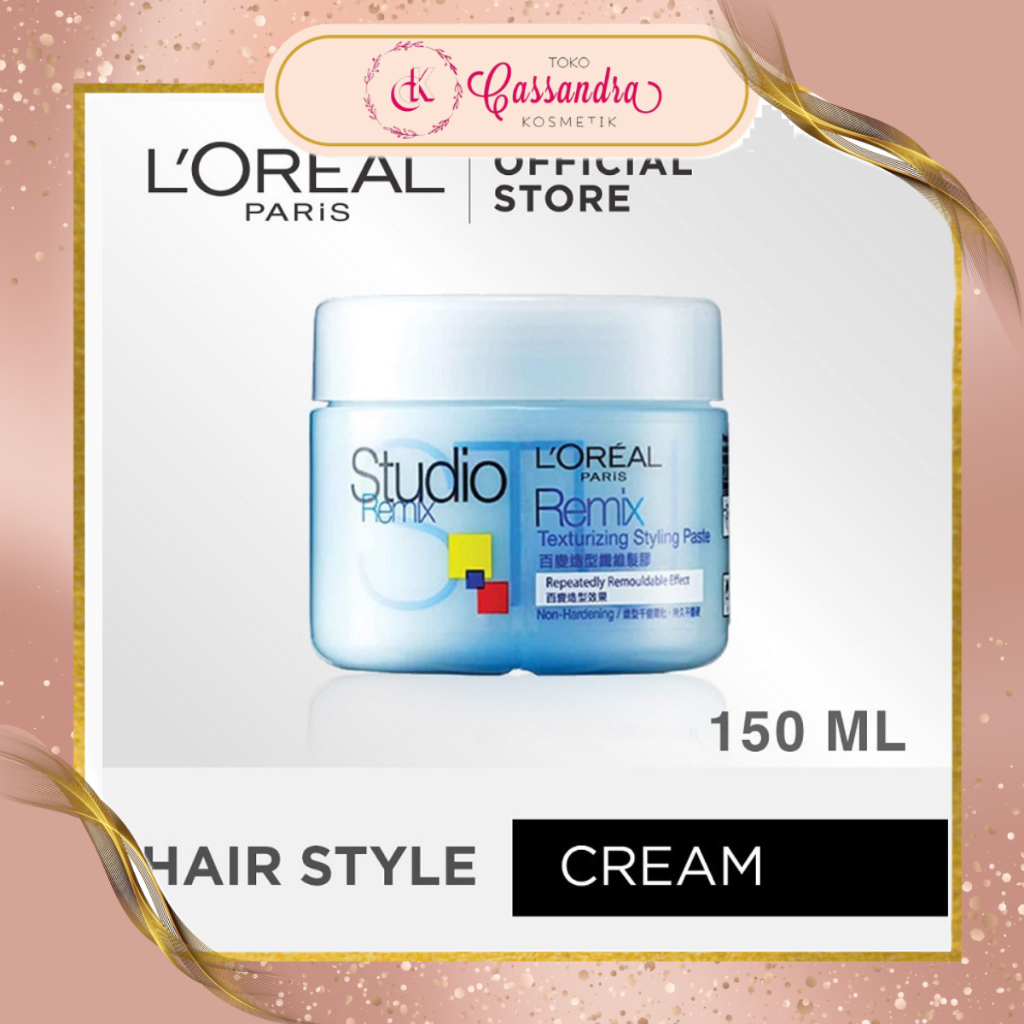 LOREAL PARIS STUDIO LINE  REMIX HAIR STYLING CREAM 150ML