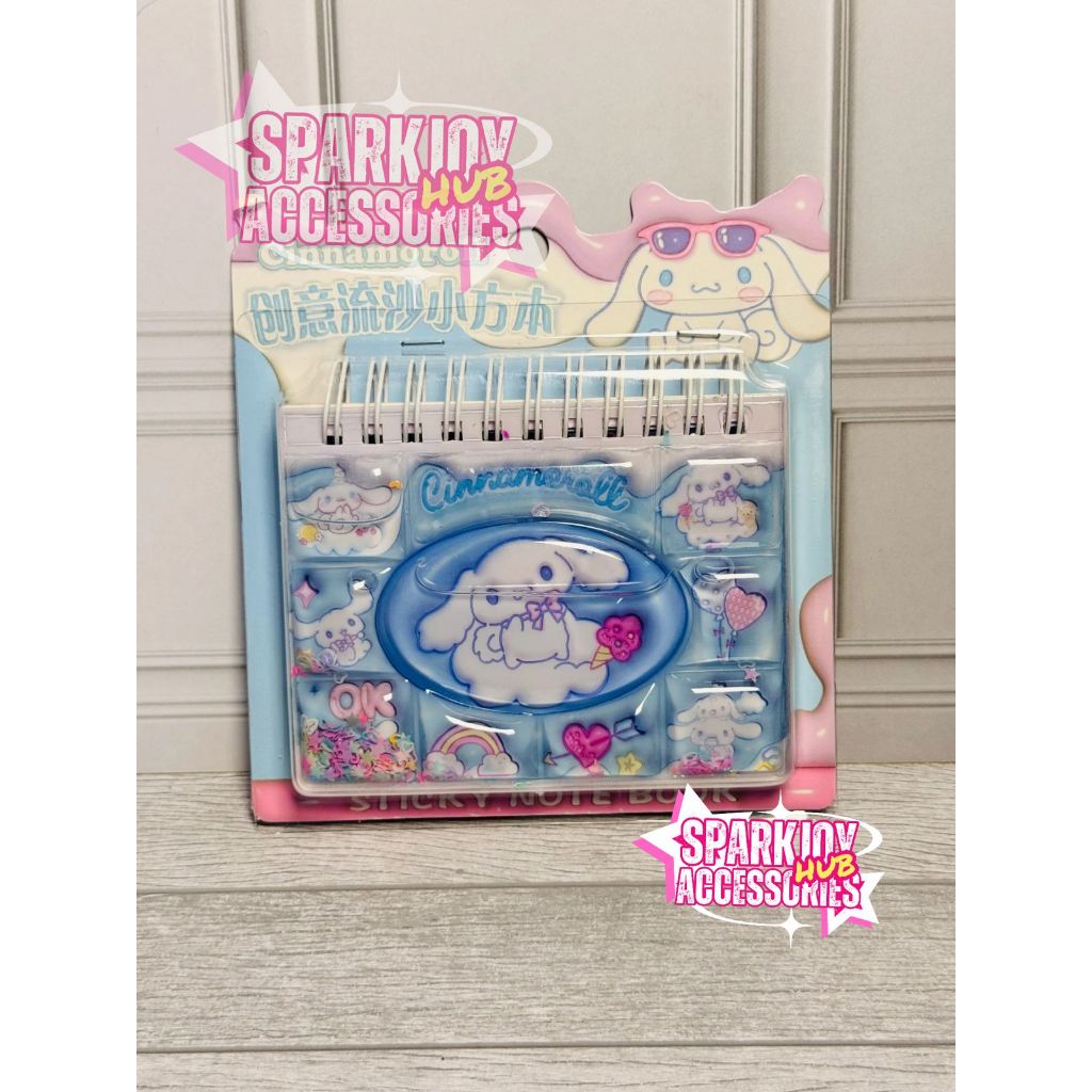 

[PREMIUM] Sticky Note Buku Catatan Mini 3D Kartun Cinamoroll Timbul, Import China