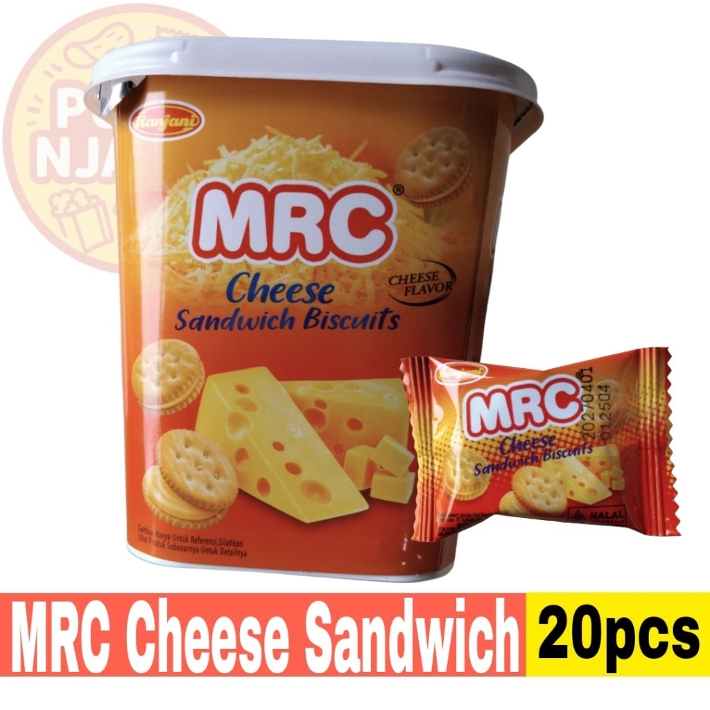 

Ranjani MRC Cheese Sandwich Biskuit Toples 80gr isi 20pcs