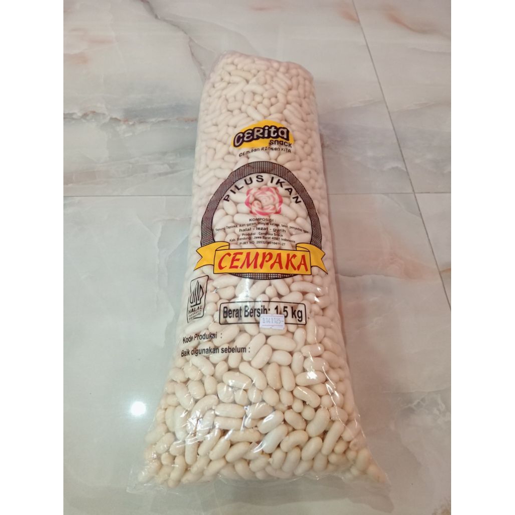 

Termurah pilus telor ikan tenggiri gurih cempaka (1 ball)