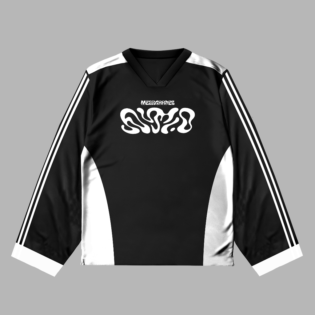 Polban Jersey Motif Vintage Lengan Panjang Bahan Milano Tebal Full Print