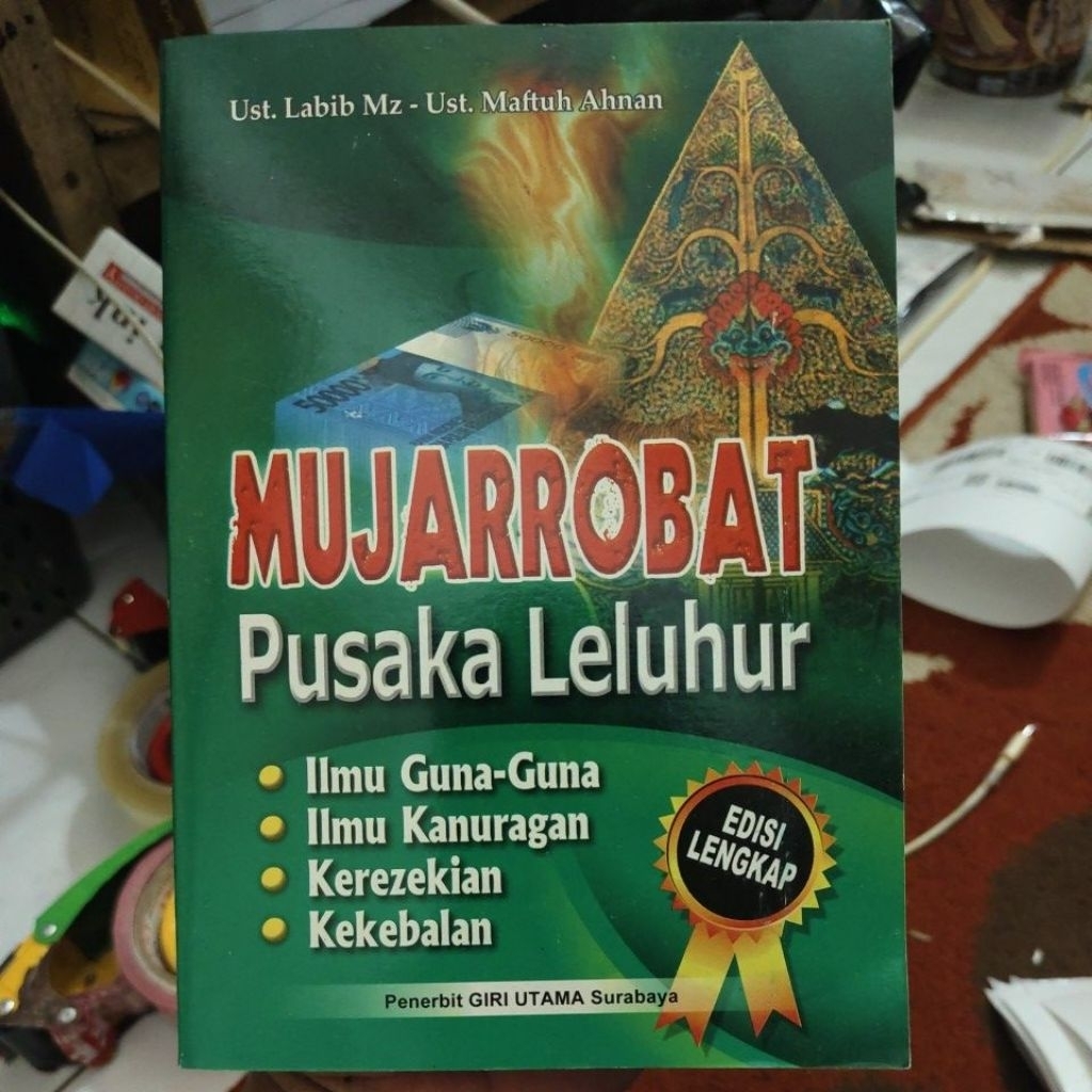 kitab buku mujarobat pusaka leluhur edisi lengkap