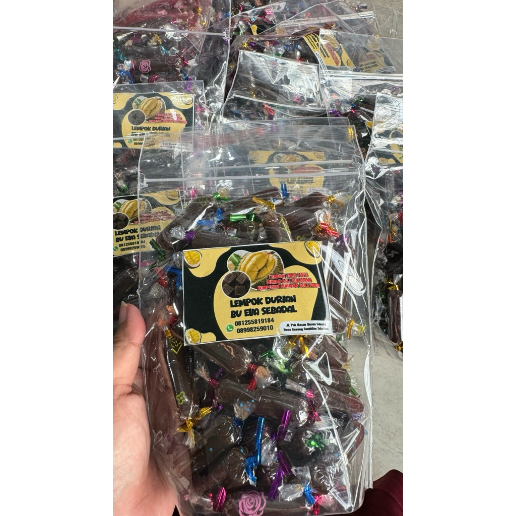 

Lempok durian permen 500gr